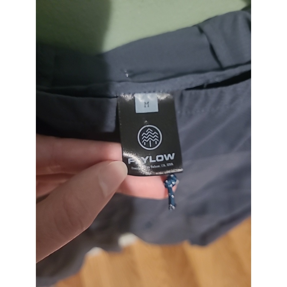 Flylow Lightweight Hooded Hiking Windbreaker Waterproof‎ Half Zip Men's Medium - Picture 3 of 8